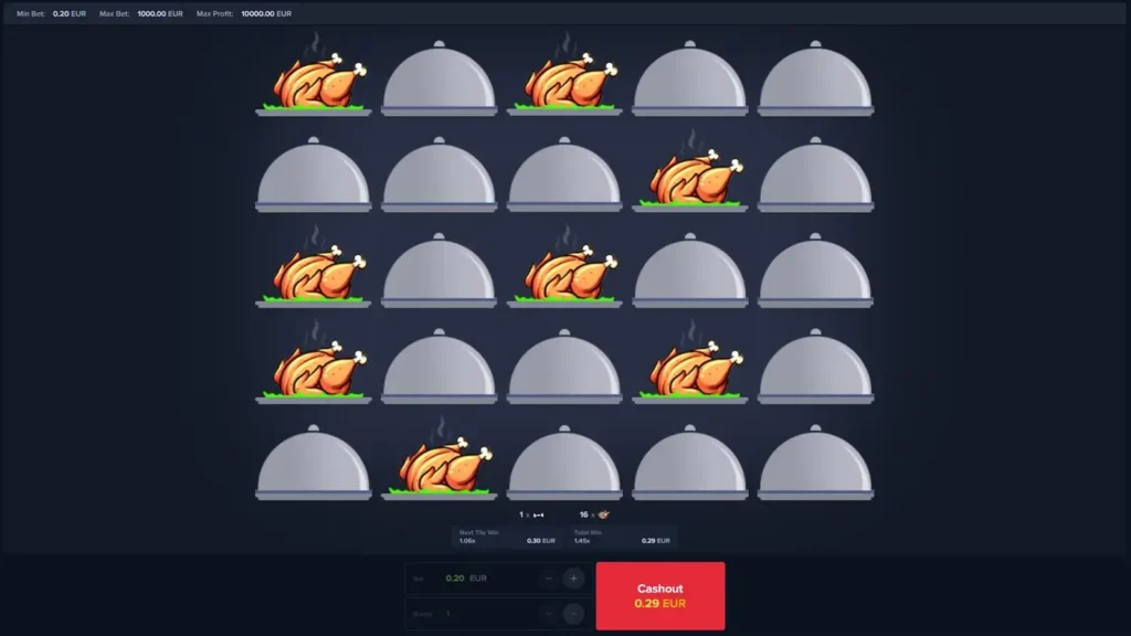 Chicken MyStake recenze