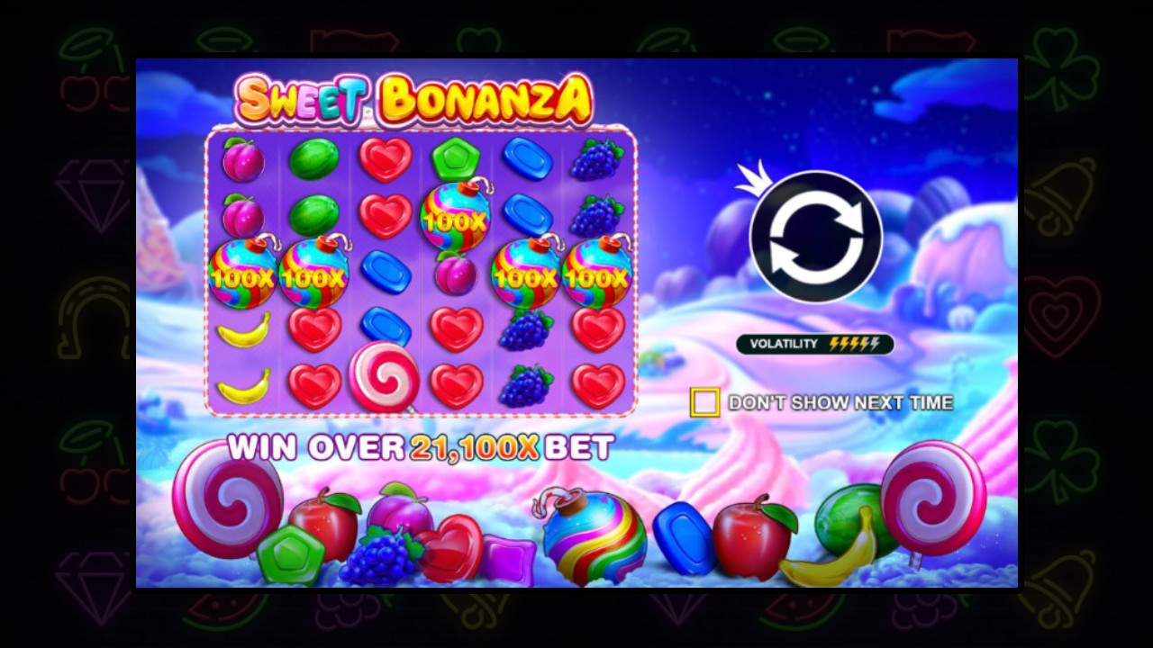 Sweet Bonanza demo - kasinová hra zdarma