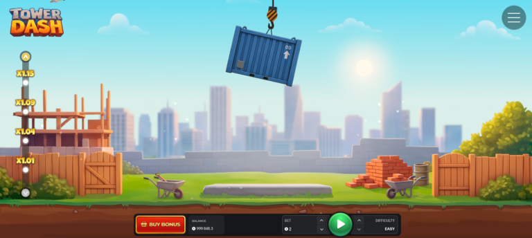 Tower Dash - recenze a demo hry v kasinu